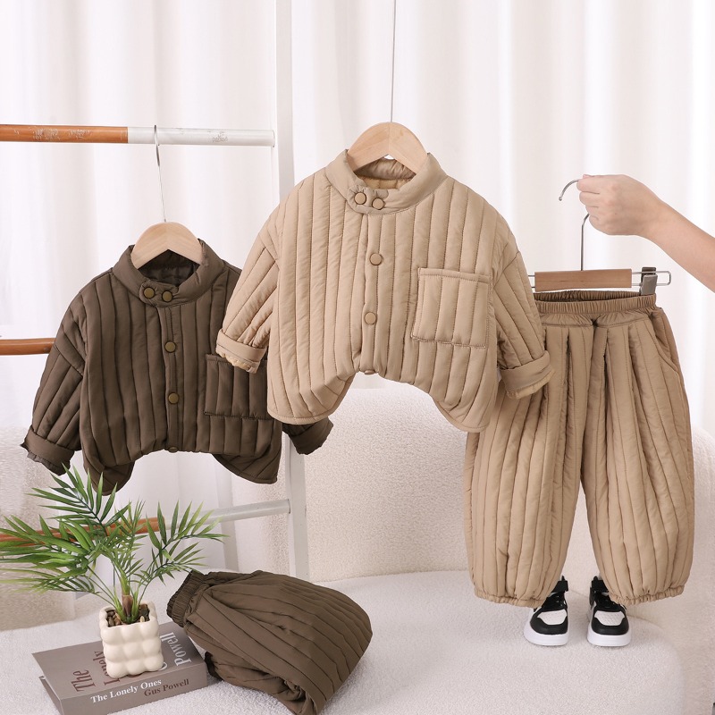 Toddler Boy Winter Fleece Jacket - 2026 Winter Baby Boys Outfit BELLBELL