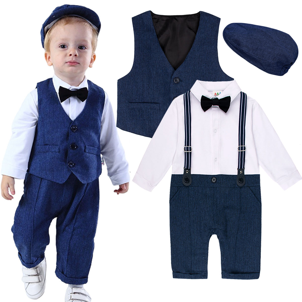 Baby Boy Suit Set Baptism - Baby Boy Outfit Set Wedding Christening