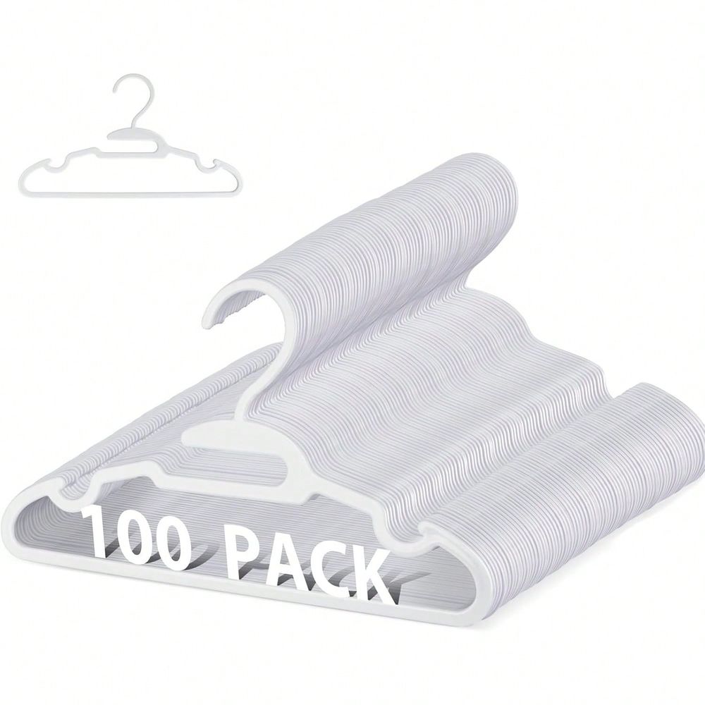 Baby Clothes - 70 100 Pack Kids Hangers Plastic