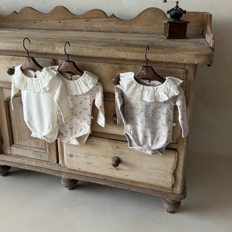 HY23027 Children Clothing Spri - Newborn Baby Girl Romper Floral ulasan dan harga