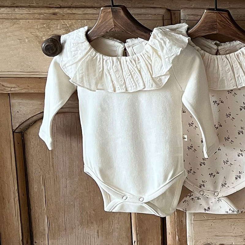 HY23027 Children Clothing Spri - Newborn Baby Girl Romper Floral ulasan dan harga