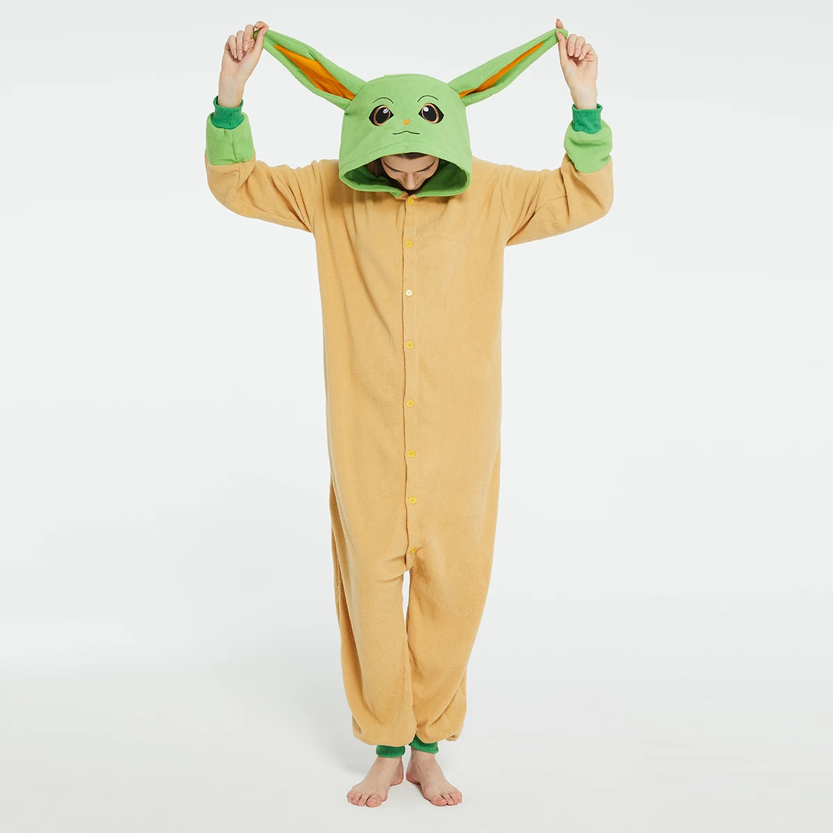 Adults Yoda Baby Grogu Onesies - Baby Clothes ulasan dan harga