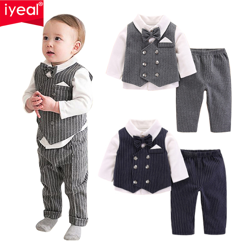 IYEAL Baby Boy Baptism Suit Se - Baby Boy Suit Set Baptism ulasan dan harga