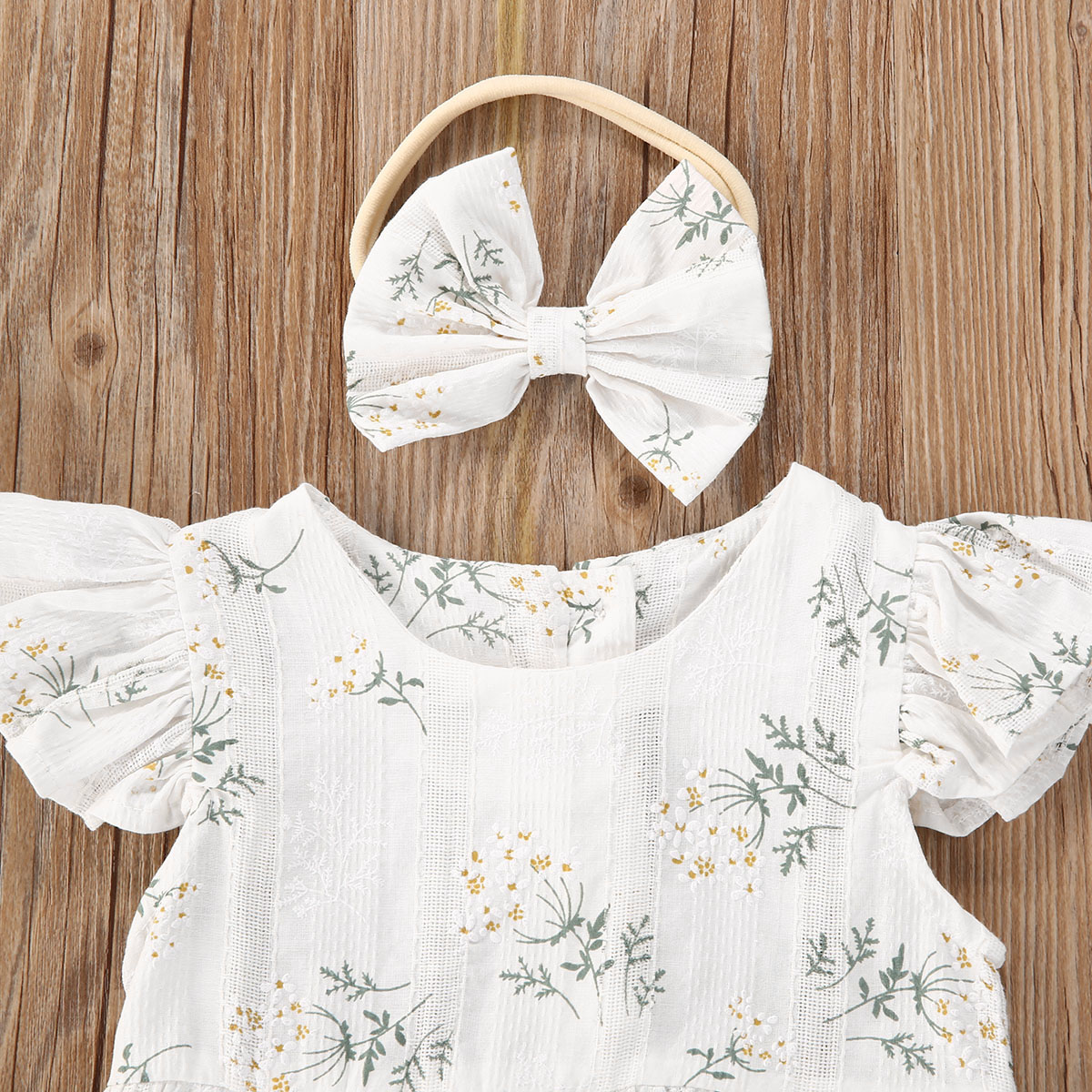 Newborn Infant Baby Girls Romp - Newborn Baby Girl Romper Floral ulasan dan harga
