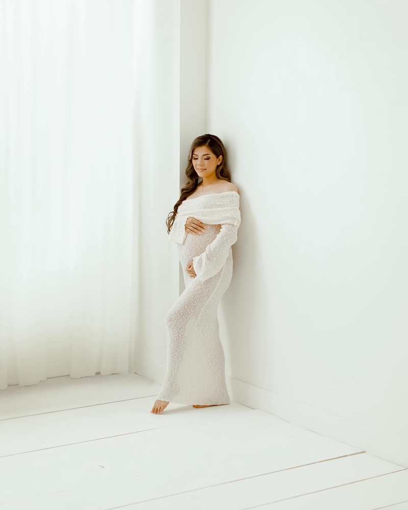 Maternity Photoshoot Dress Lon - Maternity Wear ulasan dan harga
