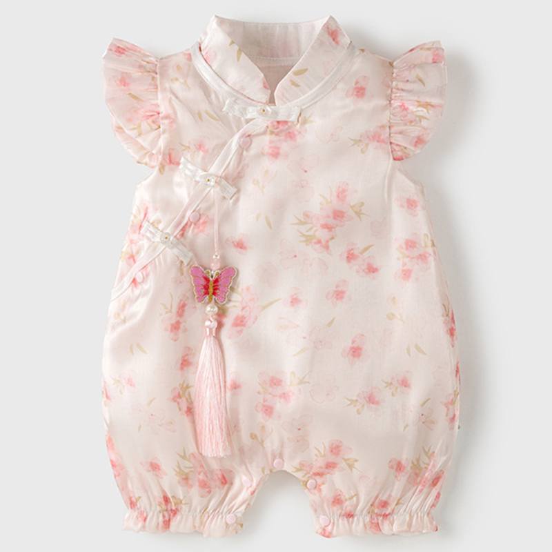 Summer Newborn Girls Clothes F - Newborn Baby Girl Romper Floral ulasan dan harga