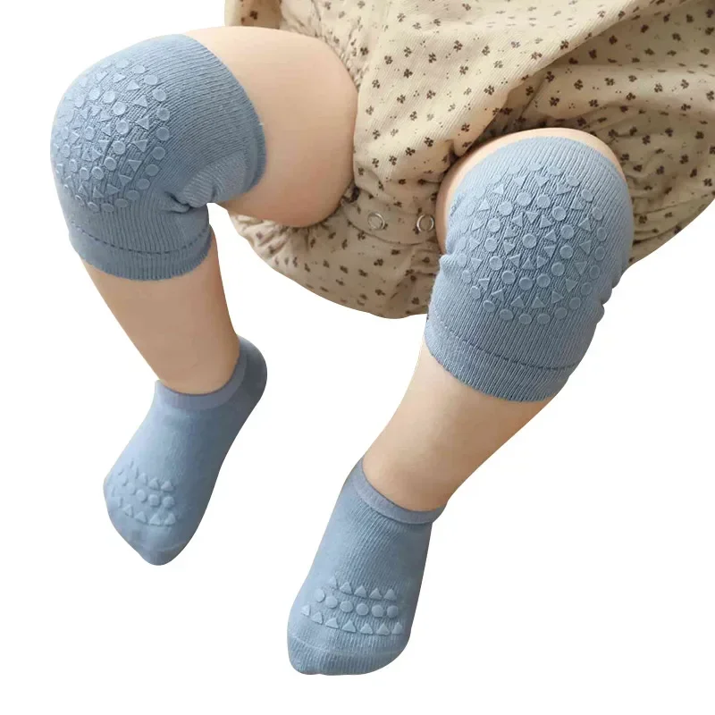 1 Set Baby Socks & Kneepads Se - Unisex Baby Socks Non Slip ulasan dan harga