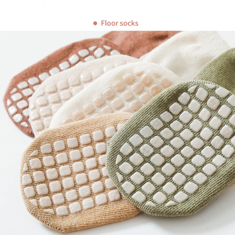 New Autumn Winter Kawaii Baby  - Unisex Baby Socks Non Slip ulasan dan harga