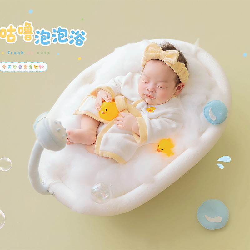 Bubble Bath Tub Theme Newborn  - Infant Photography Props Outfit ulasan dan harga