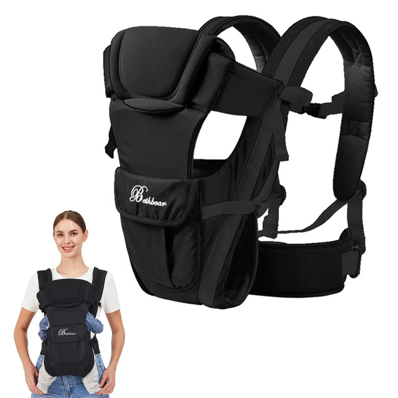 Baby Sling Carrier, 4-in-1 Erg - Ergonomic Baby Carrier Newborn To Toddler ulasan dan harga