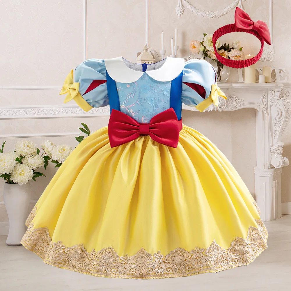 Yellow Tutu Party Dress For Gi - Toddler Girl Tulle Party Dress ulasan dan harga