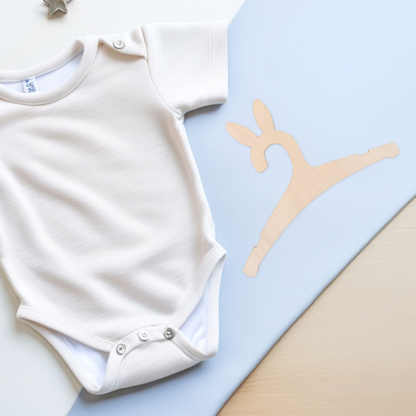 5Pcs DIY Wooden Baby Clothes H - Baby Clothes ulasan dan harga